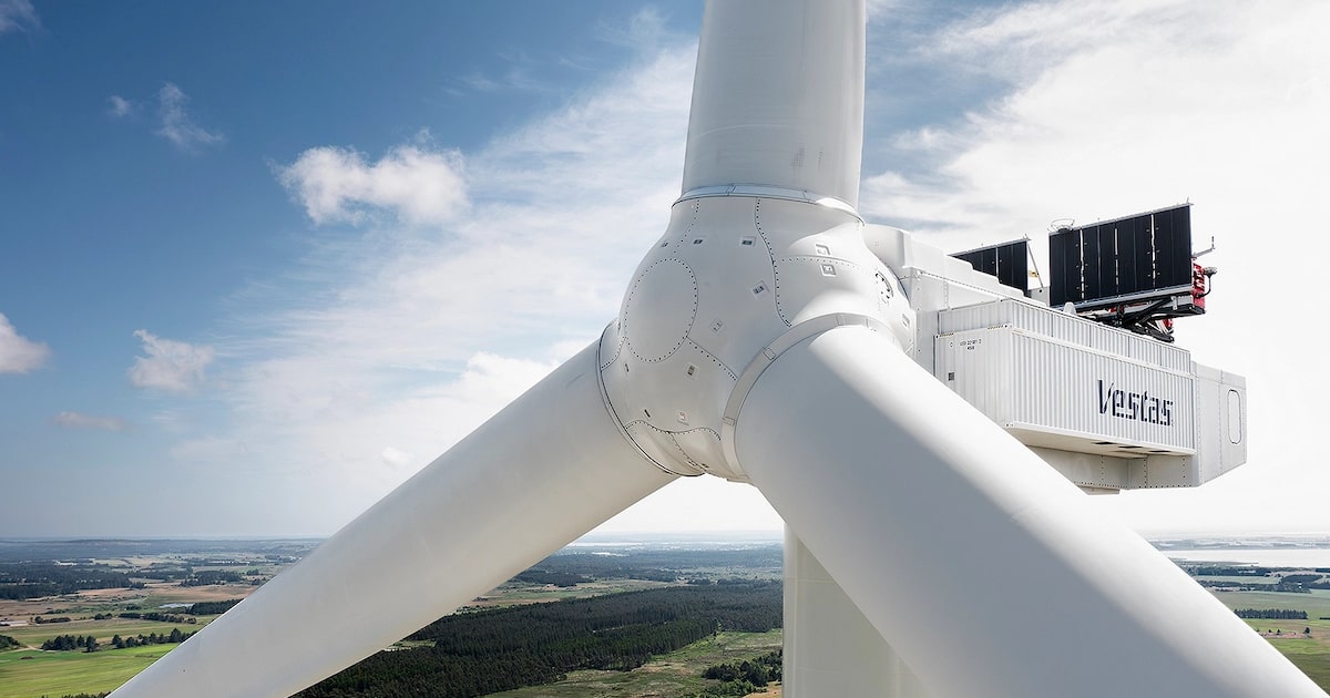 Indústria europeia enfrenta risco de migração devido a alerta de CEO do setor eólico A Vestas foi uma das pioneiras na indústria de equipamentos para energia eólica no mundo, com atuação desde 1979 (Foto: Reprodução)
