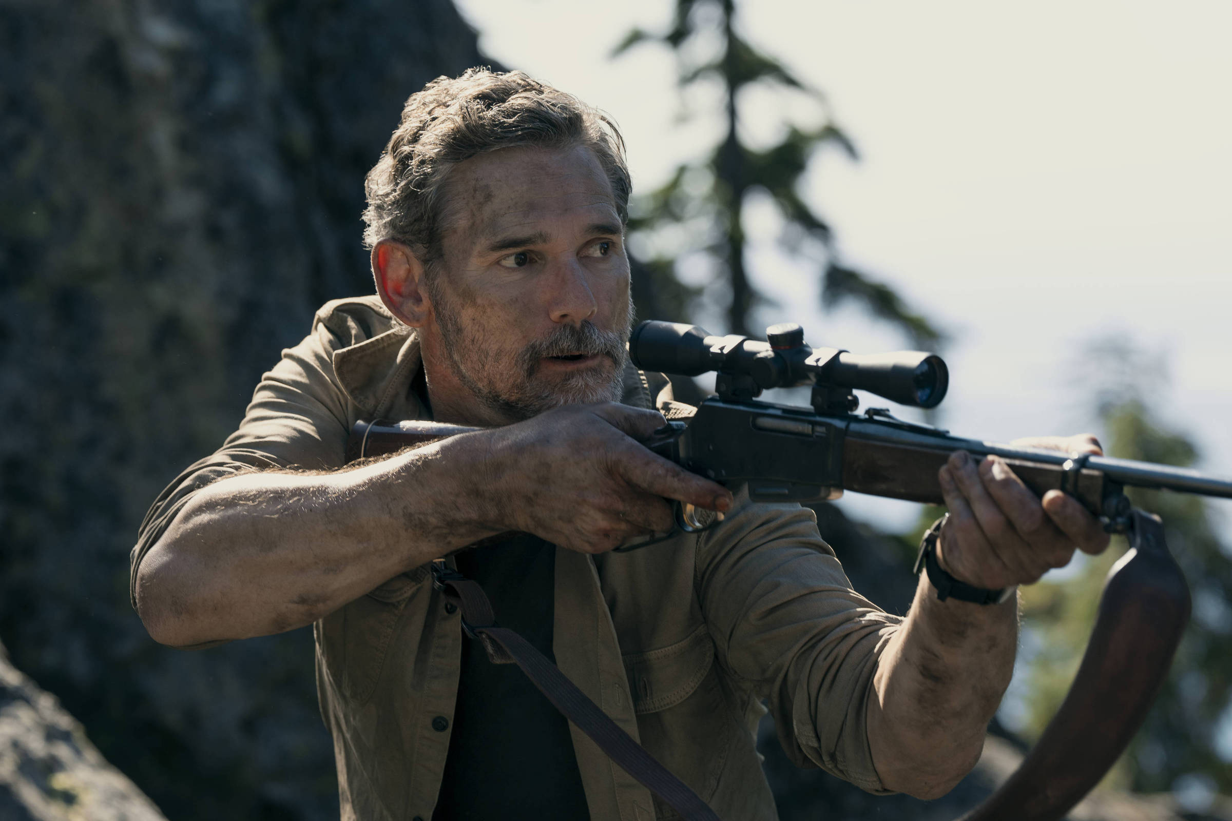 'Suspense em cenário paradisíaco: 'Indomável' estreia na Netflix com seis episódios' Eric Bana em cena da série 'Indomável', da Netflix (Foto: Ricardo Hubbs/Divulgação)