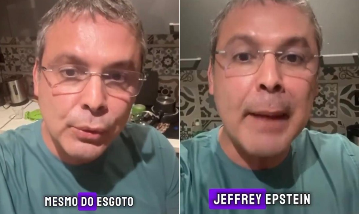 Líder do PT critica comparação de Bolsonaro sobre meninas venezuelanas e Trump Líder do PT na Câmara, Lindbergh Farias, compara condenação de Bolsonaro por fala sobre meninas venezuelanas a acusação de Trump por suposto envolvimento em caso Epstein (Foto: Reprodução/Redes sociais)
