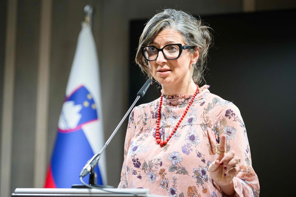 Francesca Albanese, relatora especial da ONU para territórios palestinos (Foto: Jure Makovec / AFP)