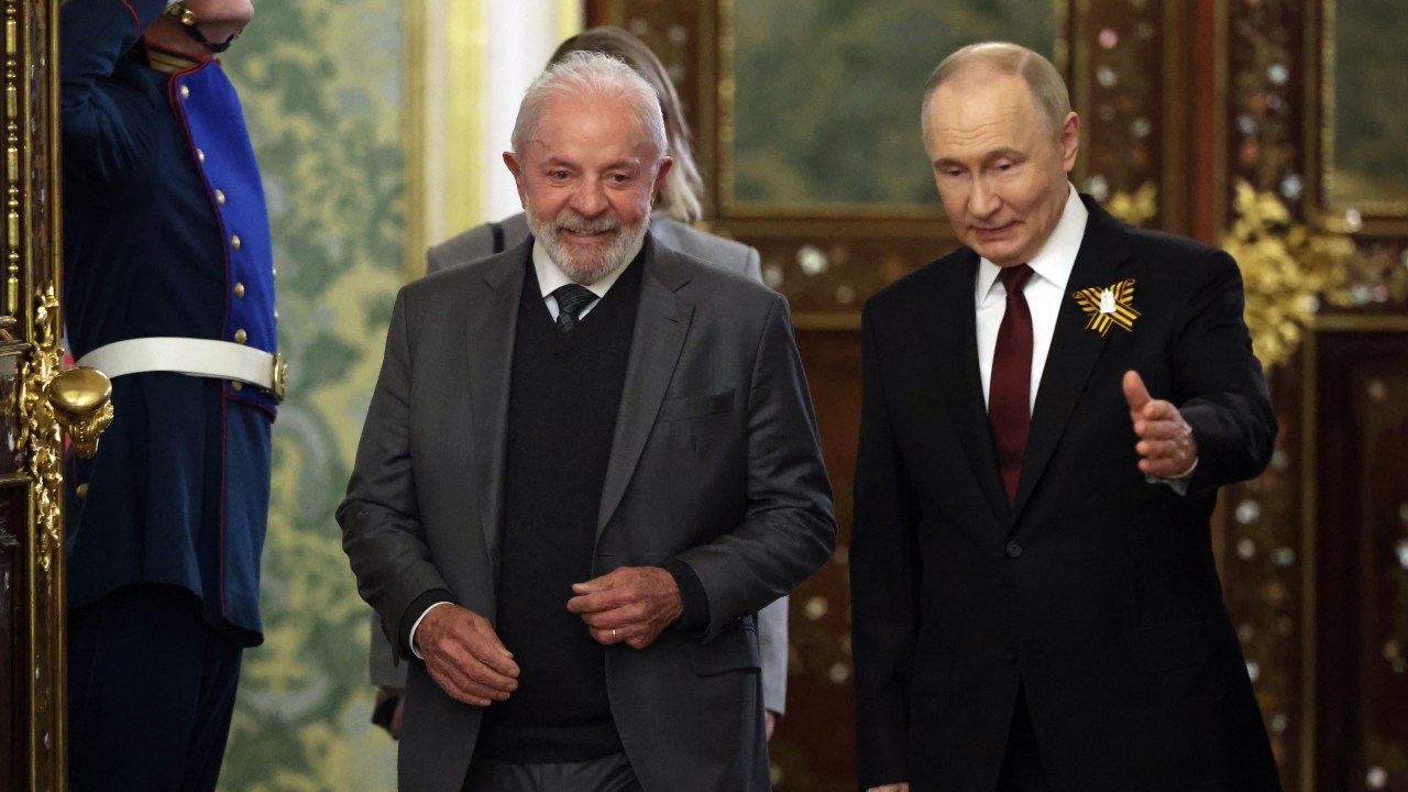 Lula e Putin (Foto: Getty Images)