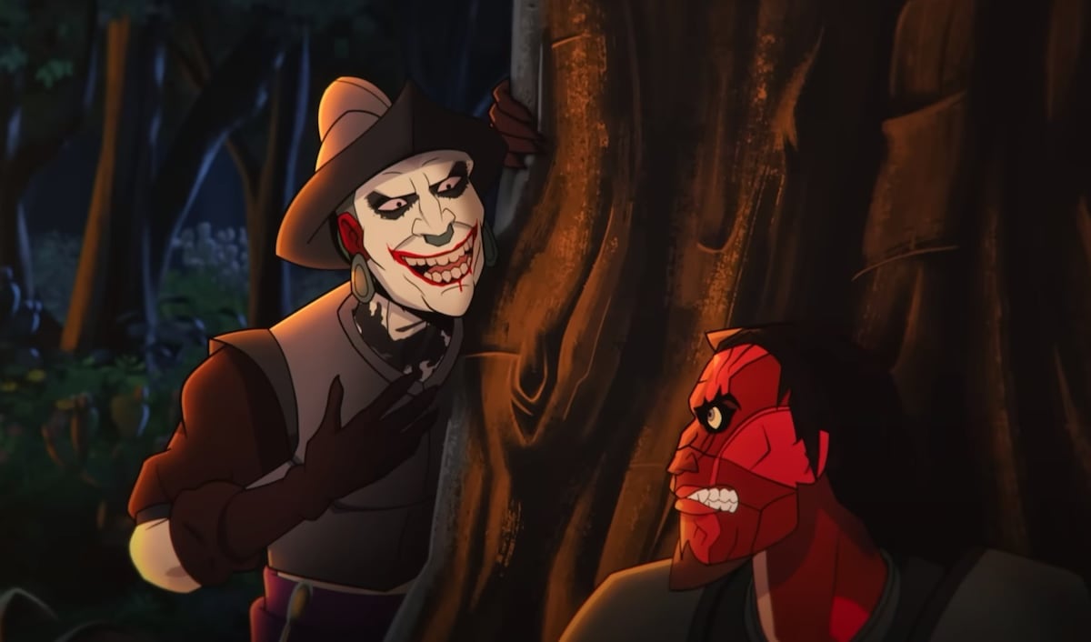 ‘Batman Azteca’ gera polêmica por retratar a “leienda negra” do herói Hernán Cortés (direita) como o vilão de 'Batman Azteca'. (Foto: WARNER BROS ANIMATION)