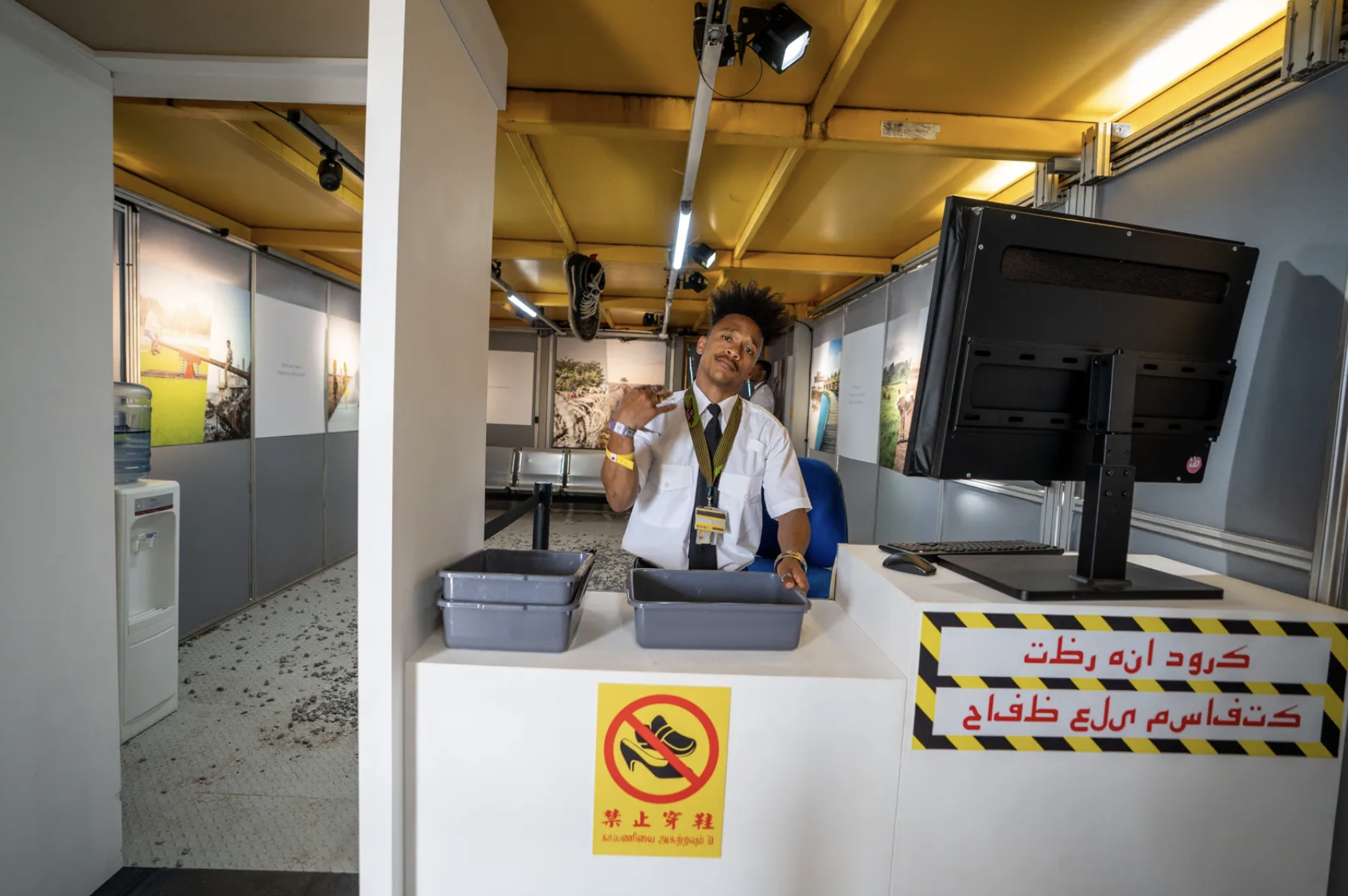 A experiência dos migrantes: o palco Terminal 1 de Glastonbury foi fortemente politizado. (Foto: TERMINAL 1 GLASTONBURY)