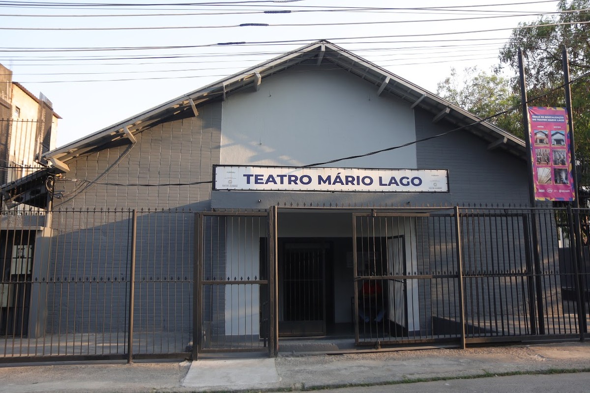 Teatro Mário Lago fica em Bangu — Foto: Divulgação