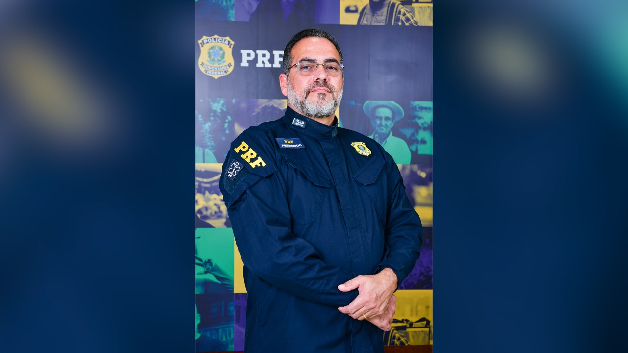 Chefe da PRF defende a instituição e destaca papel do policial na sociedade Fernando Oliveira (Foto: Cláudio Reis/.)
