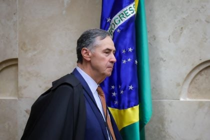 Barroso nega pena de morte no Brasil e critica proposta apresentada Ministro Luís Roberto Barroso durante sessão plenária do STF. (Foto: Gustavo Moreno/STF)