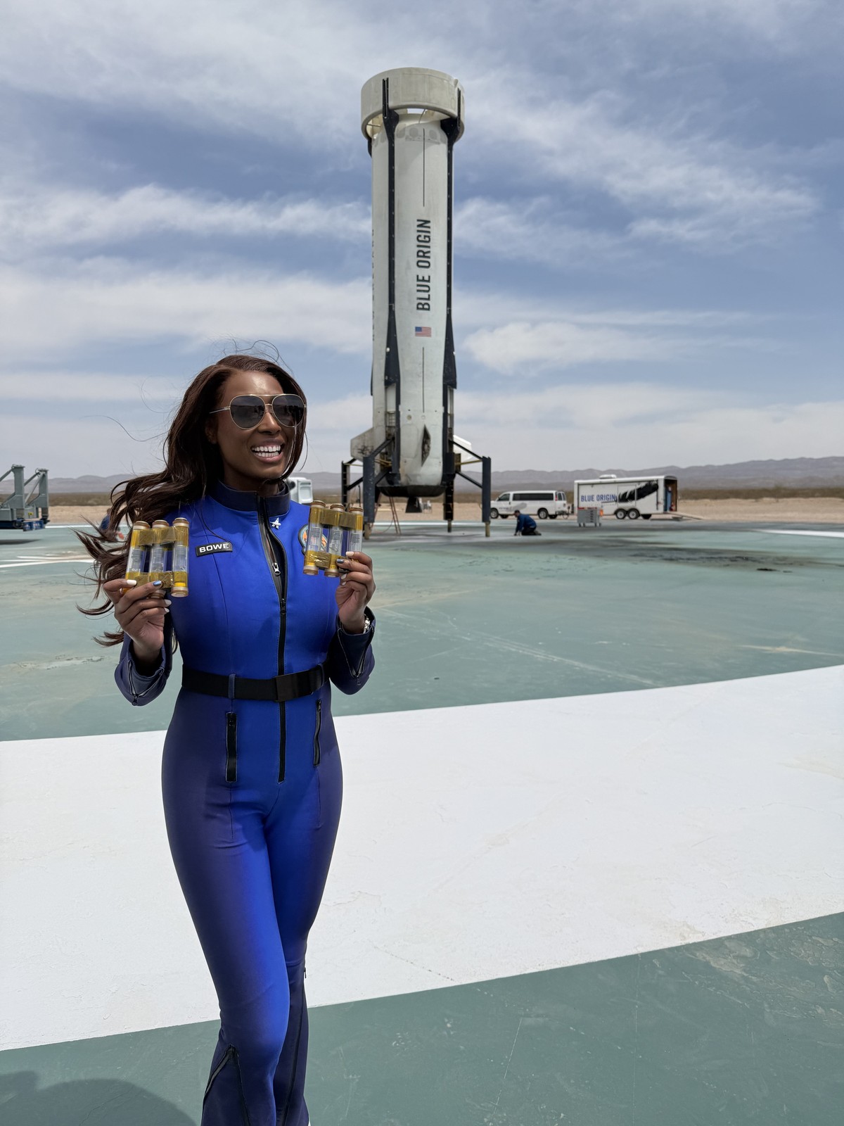 Nave de Jeff Bezos transporta experimentos da Embrapa para o espaço Mudas e sementes de pesquisas da Embrapa levadas em voo suborbital (Foto: Divulgação)