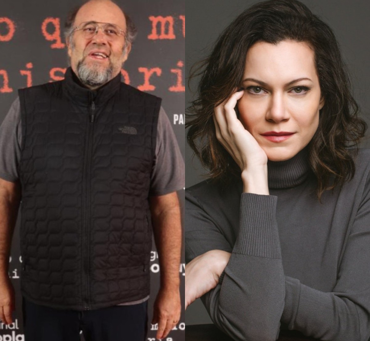 Otavio Muller e Hermila Guedes protagonizam 'Toda nudez será castigada' de Daniel Filho Otávio Muller e Hermila Guedes (Foto: Reginaldo Teixeira e Dayvison Nunes)