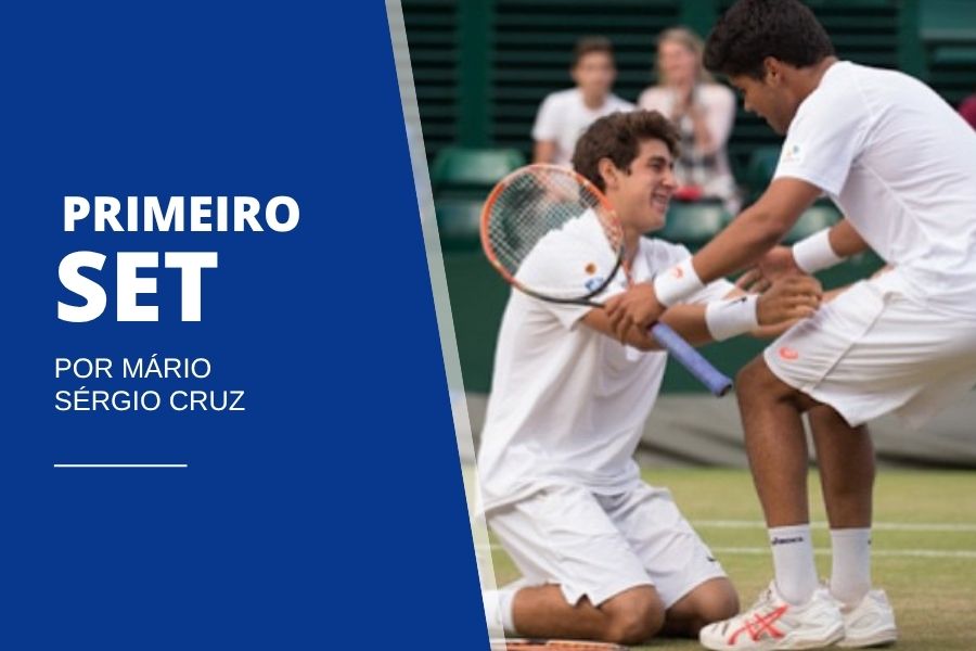 Brasil relembra conquistas no torneio juvenil de Wimbledon ao longo dos anos Foto: Reprodução