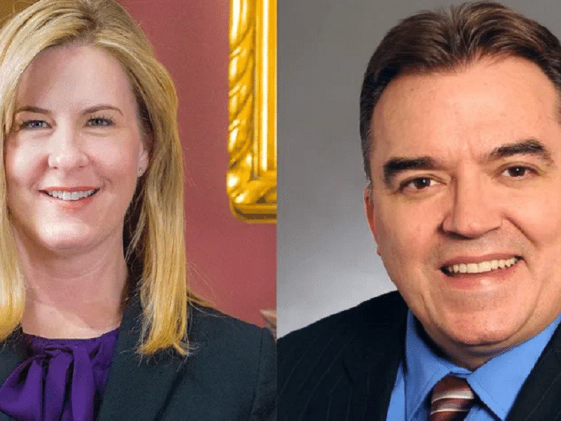 Melissa Hortman e John Hoffman foram baleados (Foto: Reprodução)