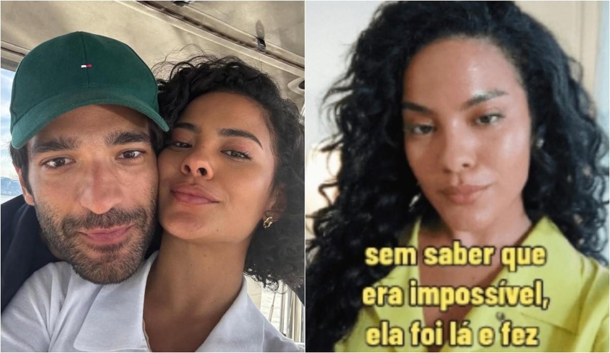Memes de 'Vale Tudo' fazem sucesso e relembram momentos icônicos da novela Afonso (Humberto Carrão) e Maria de Fátima (Bella Campos) — Foto: Reprodução/Globo e X