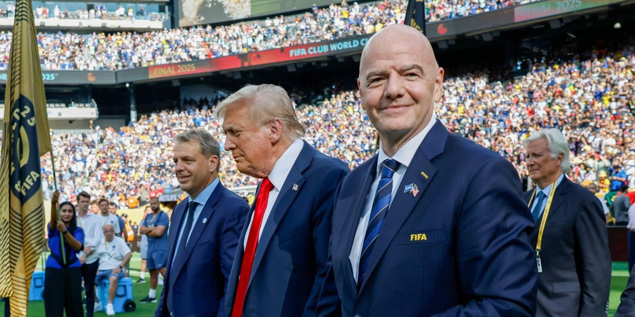Infantino é reeleito presidente da FIFA em votação unânime Foto: Reprodução/The Athletic UK