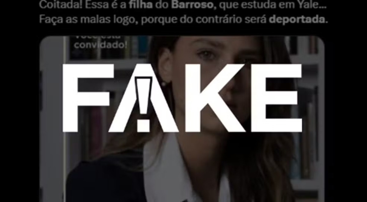 Filha de Barroso desmente boato e permanece nos Estados Unidos sem deportação É #FAKE que filha de Barroso será deportada dos Estados Unidos (Foto: Reprodução)