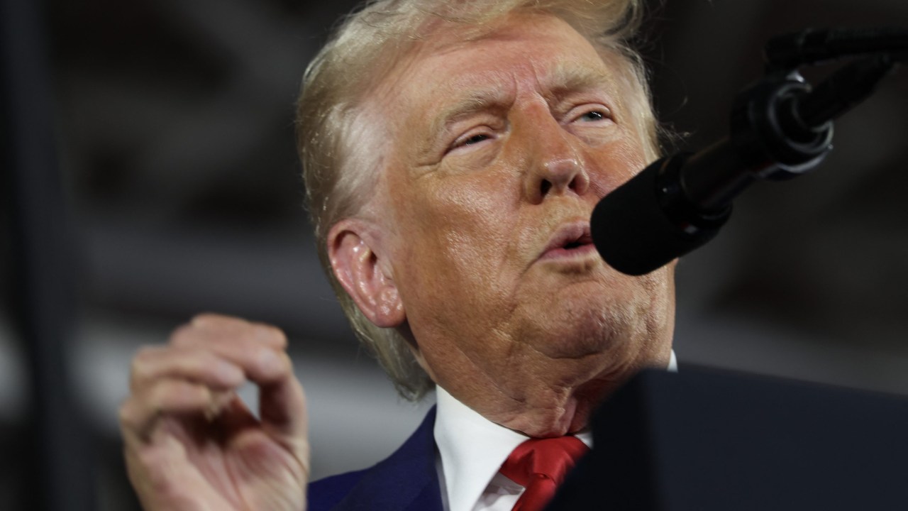 Donald Trump, presidente dos Estados Unidos (Foto: Scott Olson/Getty Images/AFP)