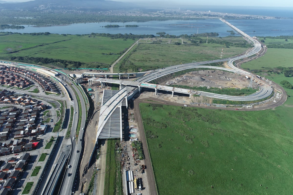 O Puente Industrial de Concepción, em Chile. (Foto: FCC)