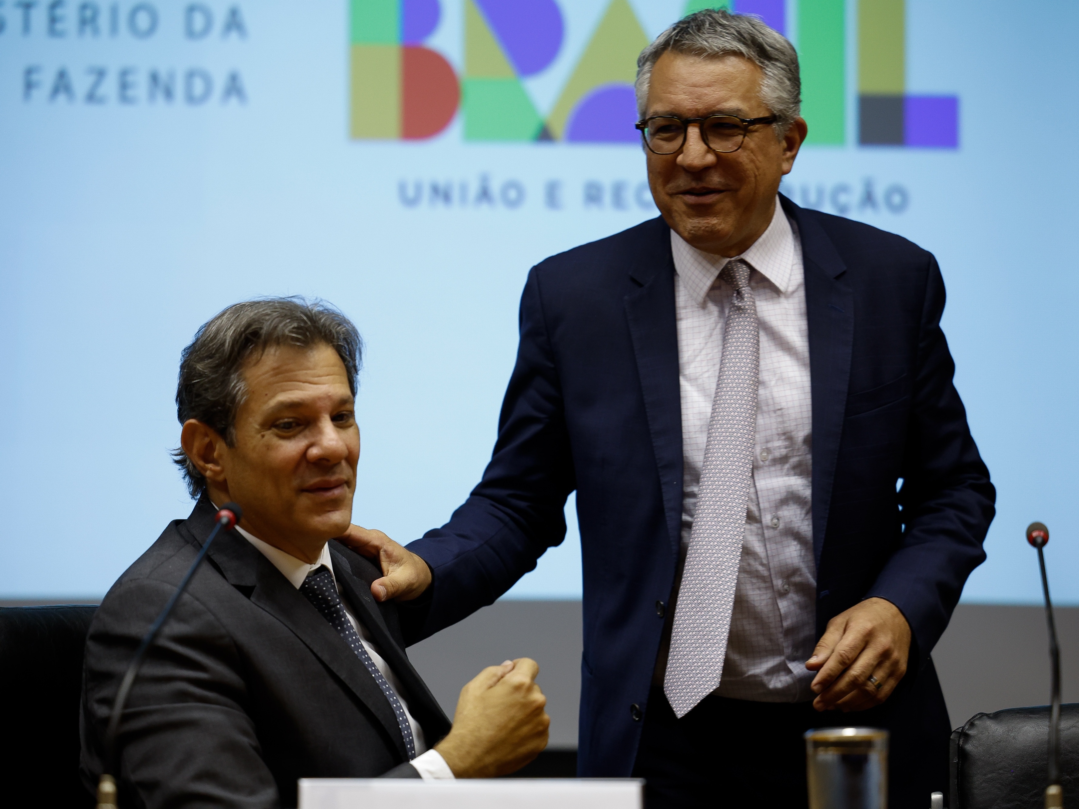 Governo troca dívidas de hospitais por serviços especializados no SUS Ministros Fernando Haddad e Alexandre Padilha (Foto: Pedro Ladeira - 28.fev.2023/Folhapress)