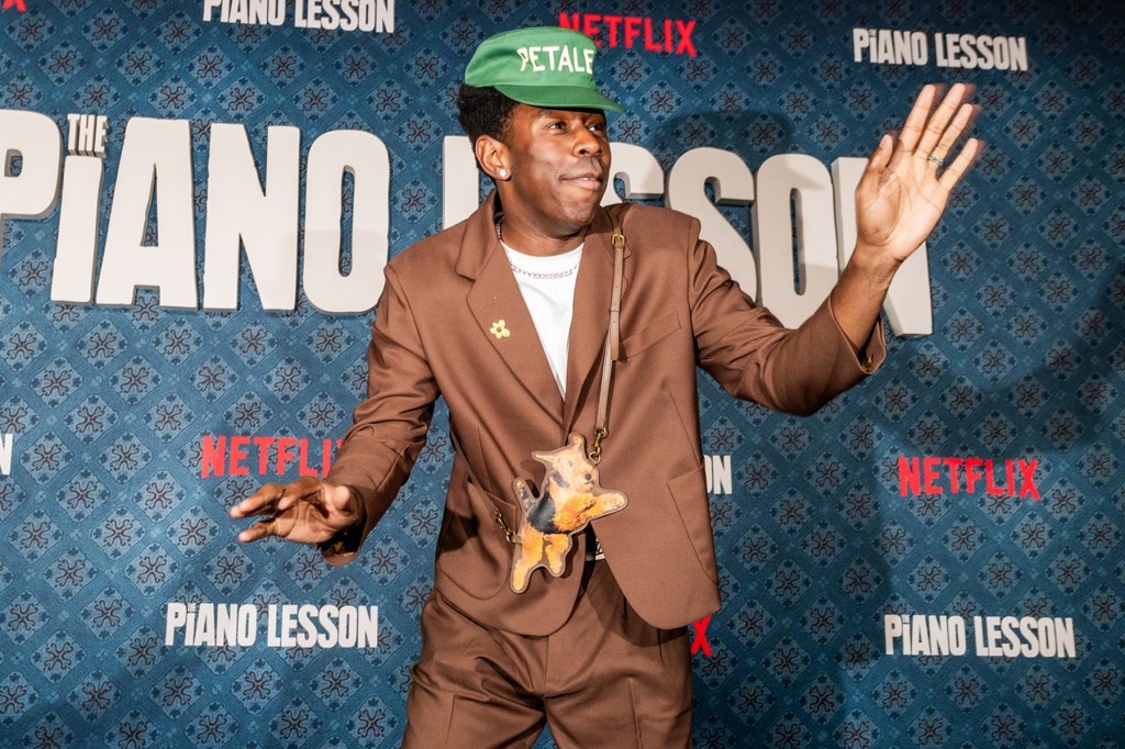 Tyler, the Creator revela que regravou seu verso para álbum do Clipse até 100 vezes Tyler, the Creator diz que seu verso com o Clipse foi regravado "79 a 100 vezes" antes de sentir que estava certo. (Foto: Reprodução)