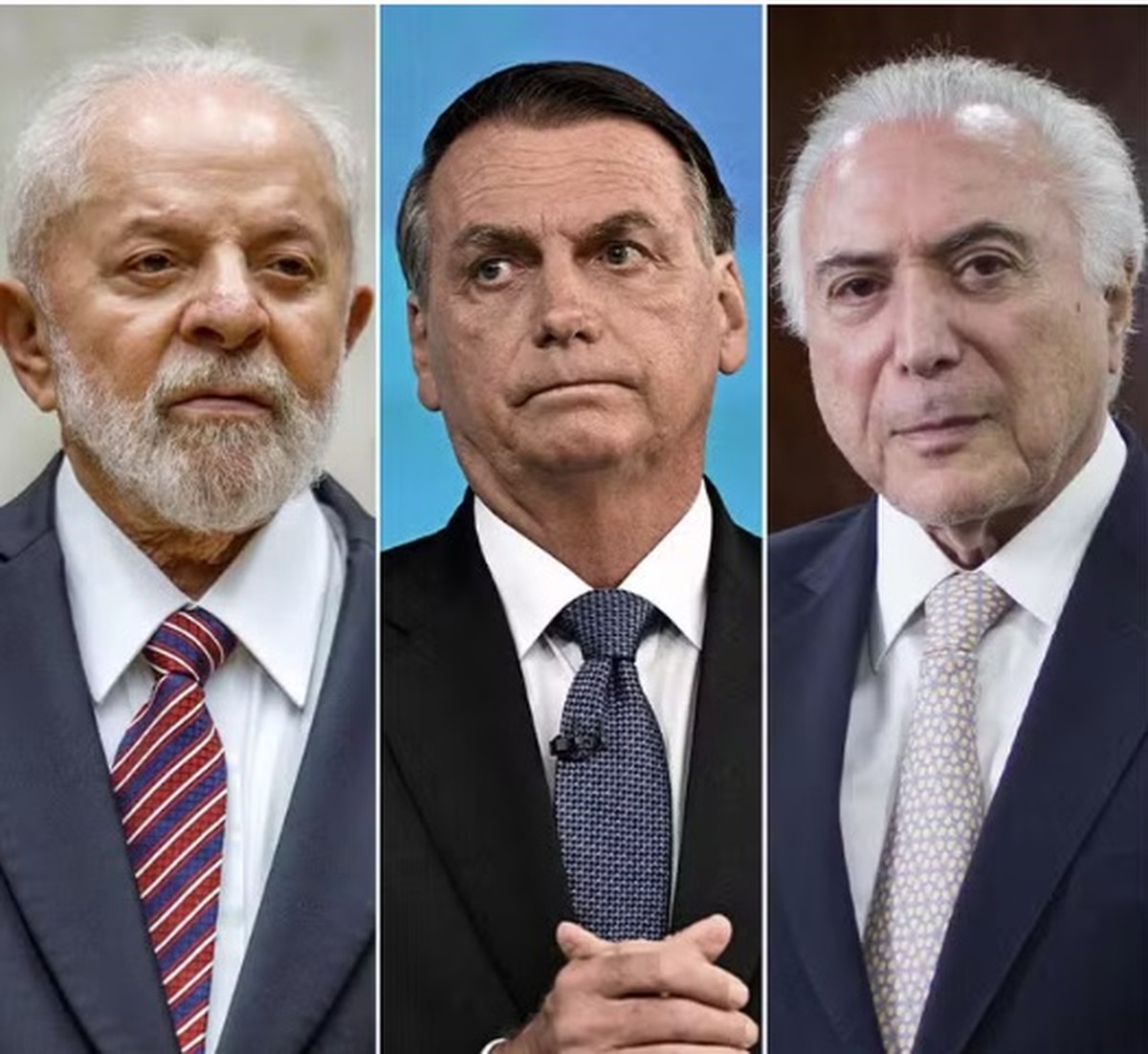 Lula atribui queda no desempenho universitário a cortes de Temer e Bolsonaro Lula, Bolsonaro e Temer (Foto: Montagem)