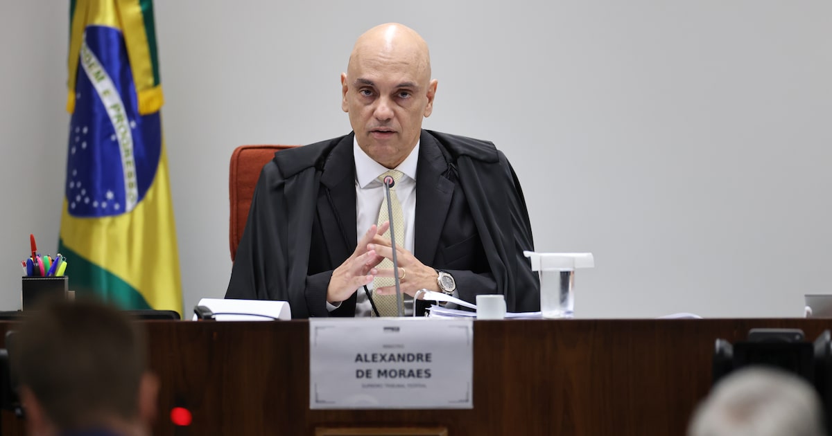 O ministro do STF Alexandre de Moraes é alvo de ação civil nos Estados Unidos (Foto: Ton Molina/STF)
