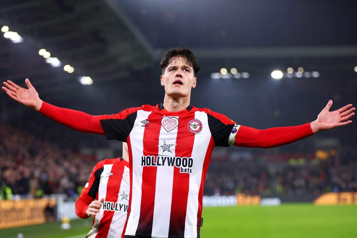 Arsenal anuncia a contratação de Christian Norgaard junto ao Brentford Foto: Reprodução/The Athletic UK