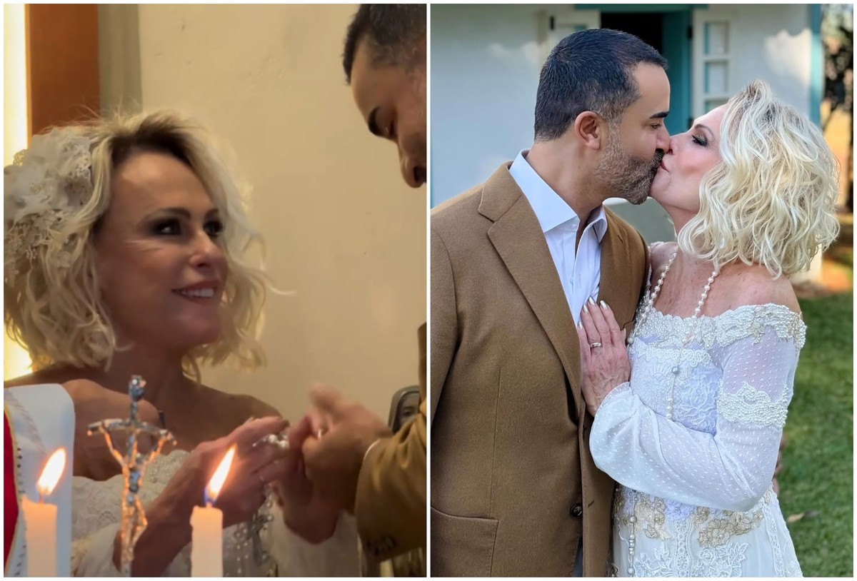 Ana Maria Braga compartilha detalhes emocionantes sobre nova bênção com Fábio Arruda Ana Maria Braga e Fábio Arruda (Foto: Reprodução/Instagram)