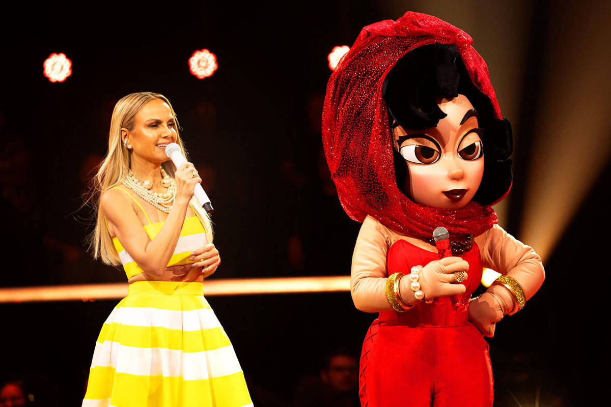 Globo encerra produção do Masked Singer após cinco temporadas de sucesso Eliana com a fantasia da personagem Tieta na última temporada do Masked Singer Brasil (Foto: Maurício Fidalgo/Globo)