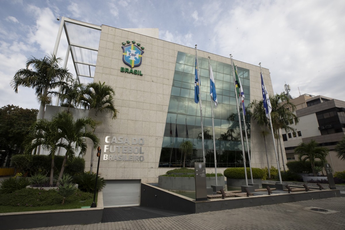 A sede da Confederação Brasileira de Futebol, no Rio de Janeiro (Foto: Lucas Figueiredo/CBF)