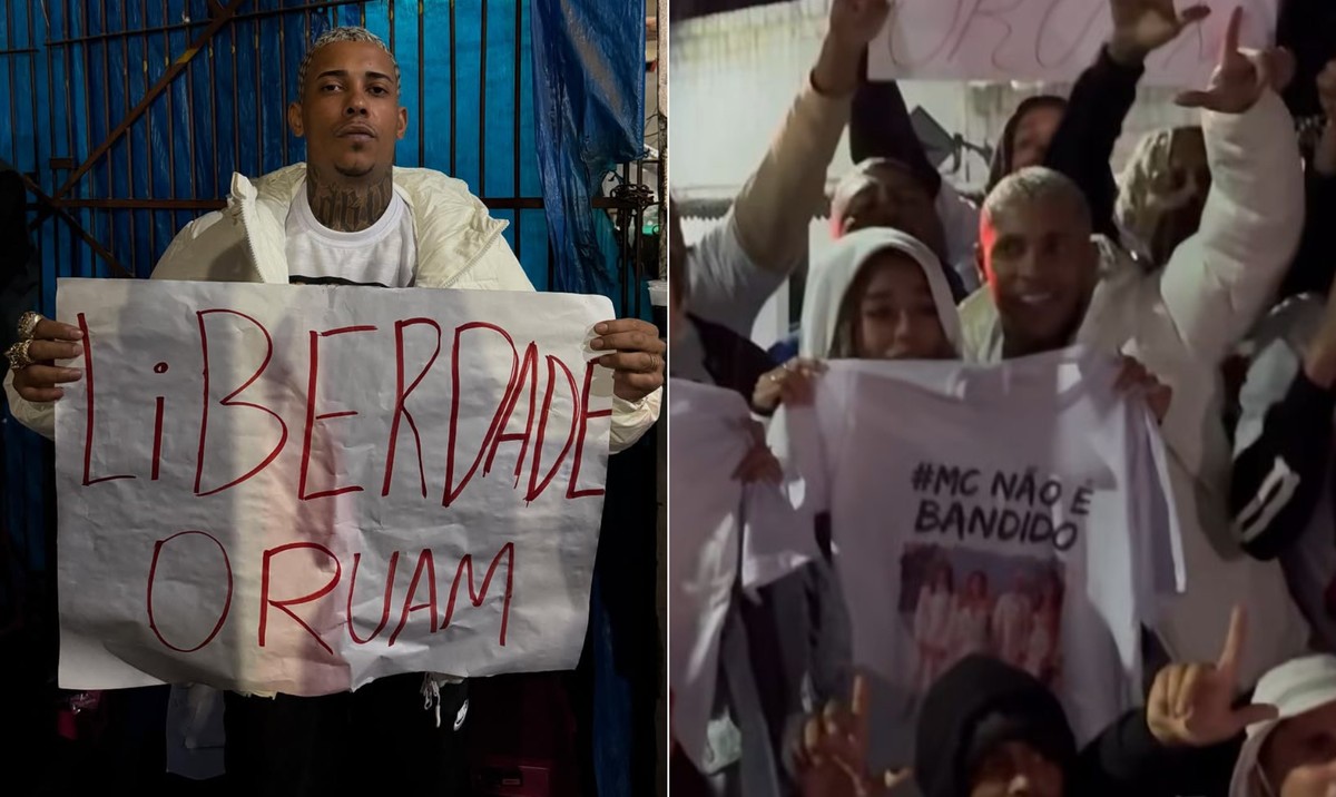 Poze do Rodo faz protesto a favor de Oruam (Foto: Reprodução/ Instagram)