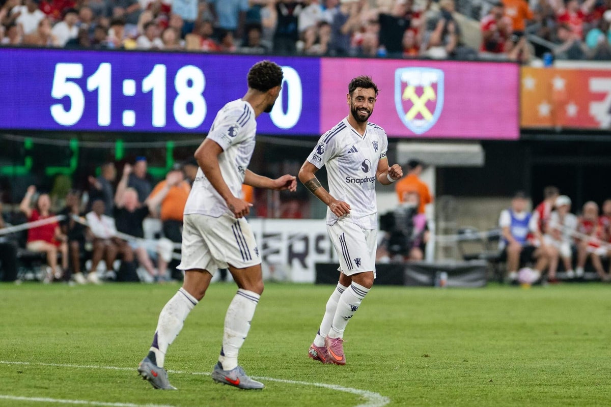 Mudanças nas contratações do Manchester United afetam táticas de Ruben Amorim Foto: Reprodução/The Athletic UK