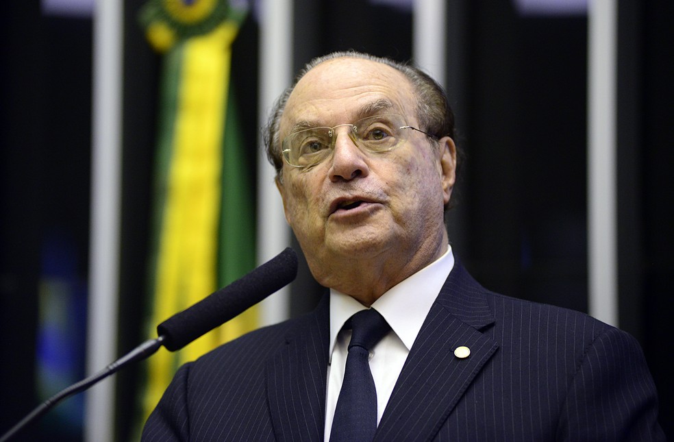 Família Maluf e empresas devem restituir R$ 210 milhões à Prefeitura de SP Paulo Maluf (PP-SP) durante discurso na Câmara dos Deputados em setembro de 2015 (Foto: Gustavo Lima / Câmara dos Deputados)
