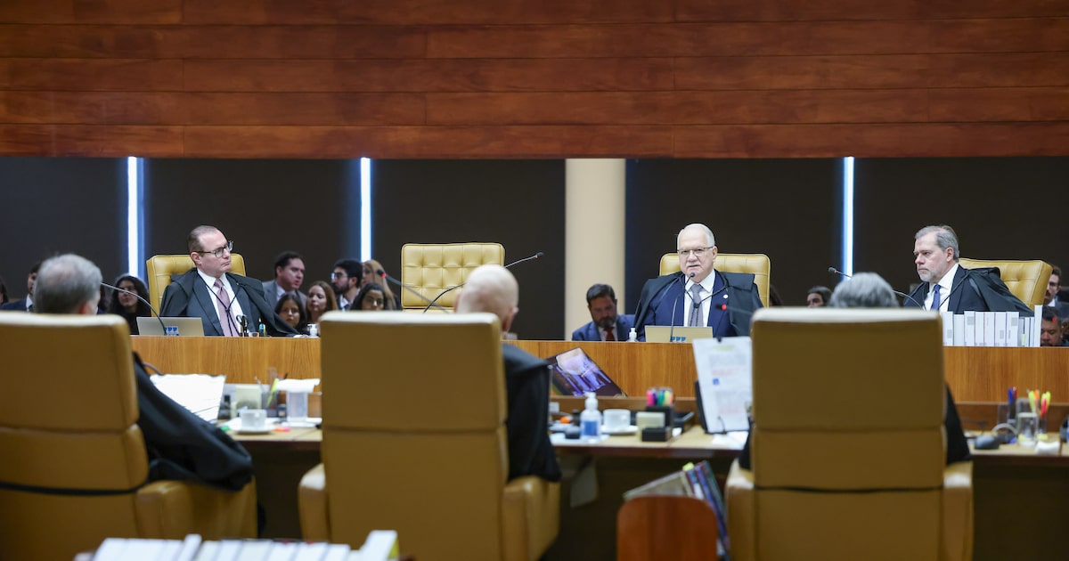 Sindicatos e PGR lideram ações no STF contra presidente e Congresso Sessão plenária do STF, em 25 de junho de 2025. (Foto: Antonio Augusto/STF)