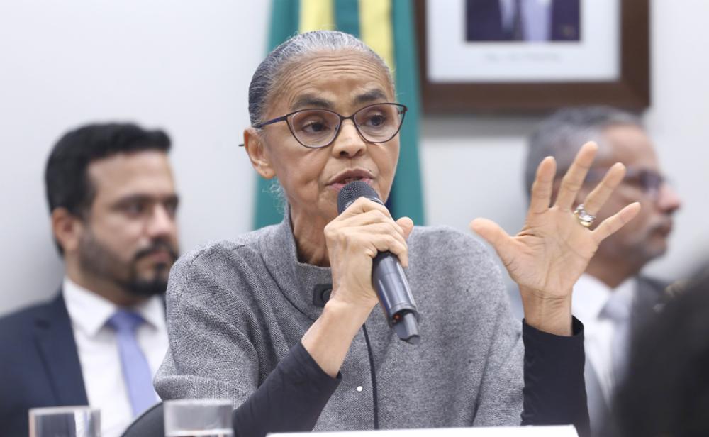 Marina Silva sofre novos ataques de deputados da oposição em audiência na Câmara Convocação da Ministra do Meio Ambiente e Mudança do Clima. Ministra de Estado do Meio Ambiente e Mudança do Clima do Brasil, Marina Silva (Foto: Vinicius Loures / Câmara dos Deputados)