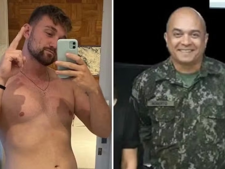 Suspeito de matar aluna trans da Unesp se envolvia em triângulo amoroso com policial Marcos Yuri Amorim vivia suposto relacionamento amoroso com o policial ambiental Roberto Carlos de Oliveira (Foto: Reprodução)