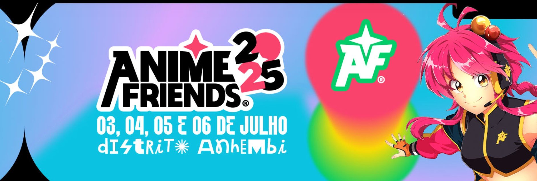 Anime Friends 2025 revela datas, atrações e programação completa do evento Anime Friends: veja programação completa (Foto: Anime Friends/ Divulgação)