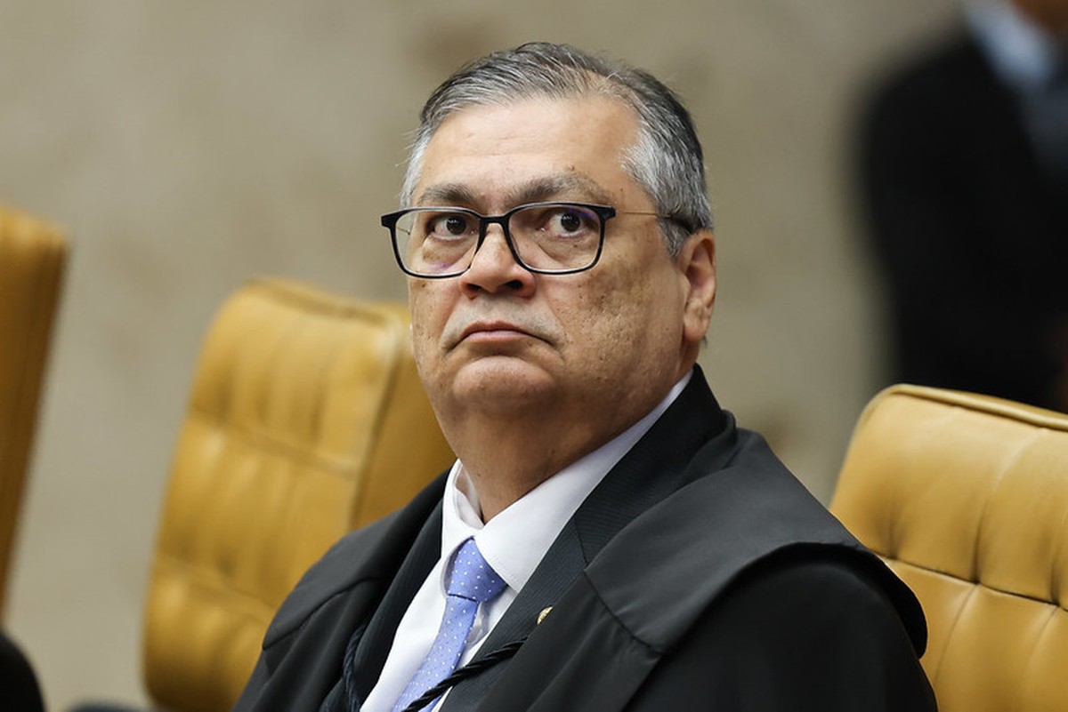 Ministro Flávio Dino durante sessão do STF (Foto: Ton Molina/STF/12-06-2025)