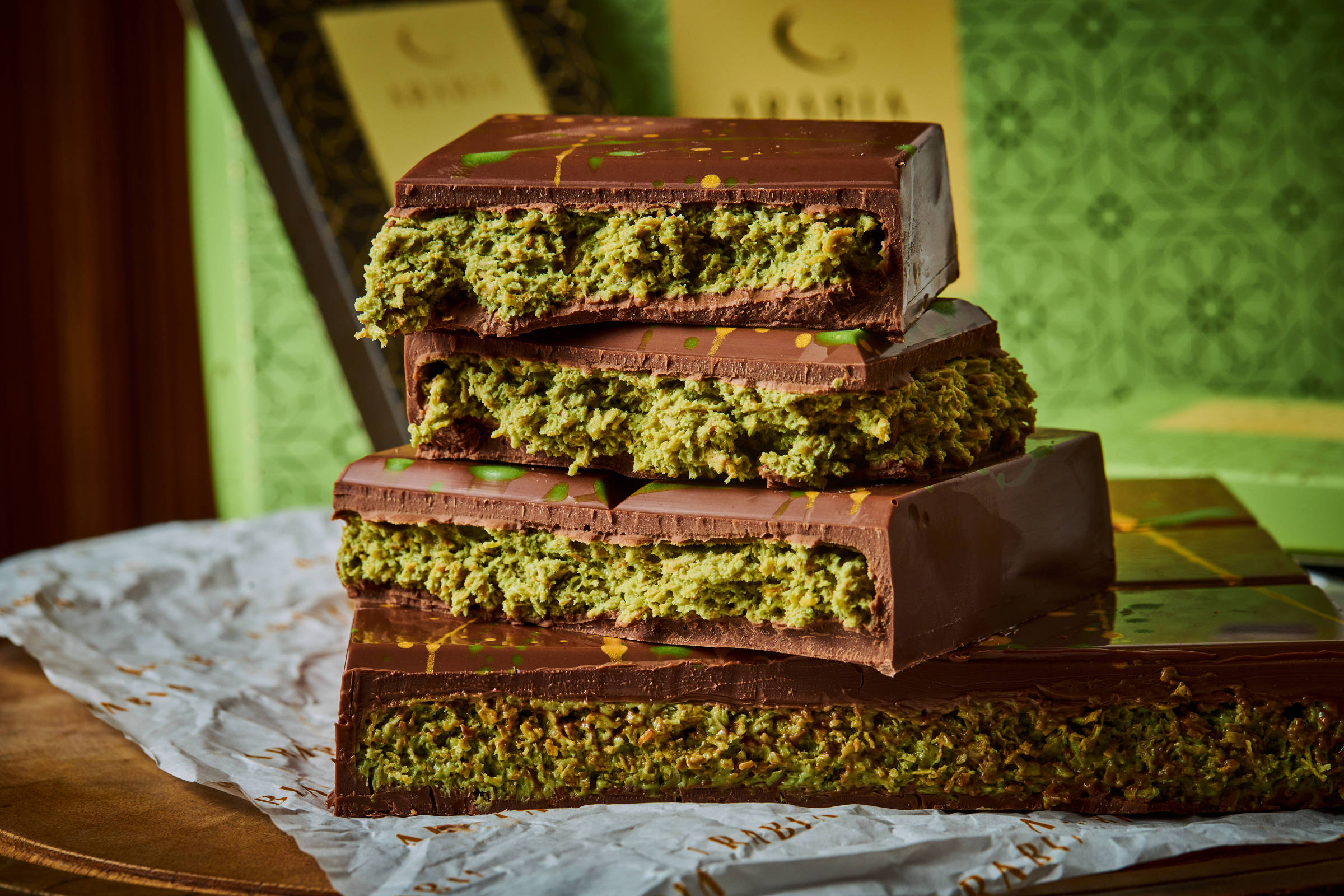 Descubra cinco chocolaterias de Dubai que você pode experimentar em São Paulo Doce criado nos Emirados Árabes Unidos viralizou nas redes sociais (Foto: Rodolfo Regini/Divulgação)