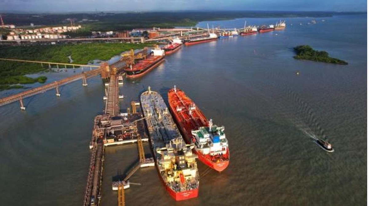 Maranhão teme perder controle do porto devido a repasses do governo Dino Porto do Itaqui, no Maranhão (Foto: Divulgação)