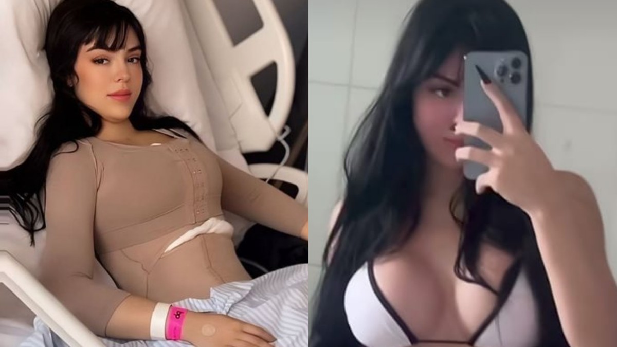 Irmã de Melody revela transformação estética e destaca que ainda não é o final Bella Angel exibiu resultado de nova lipoaspiração e atualizou seguidores nas redes (Foto: Reprodução Instagram)