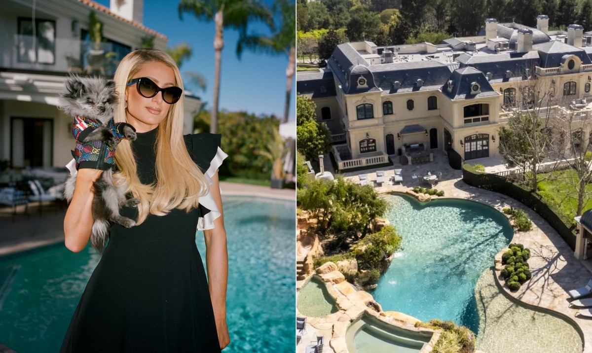 Paris Hilton compra mansão de R$ 347 milhões após incêndios na Califórnia Paris Hilton compra mansão de R$ 347 milhões de Mark Wahlberg (Foto: Rosie Marks/The New York Times — Reprodução/Luxury Homes)