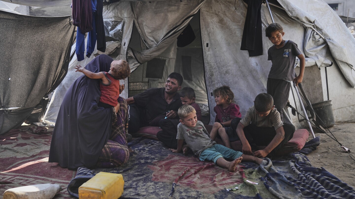 Família em Gaza luta diariamente para garantir alimento e sobrevivência