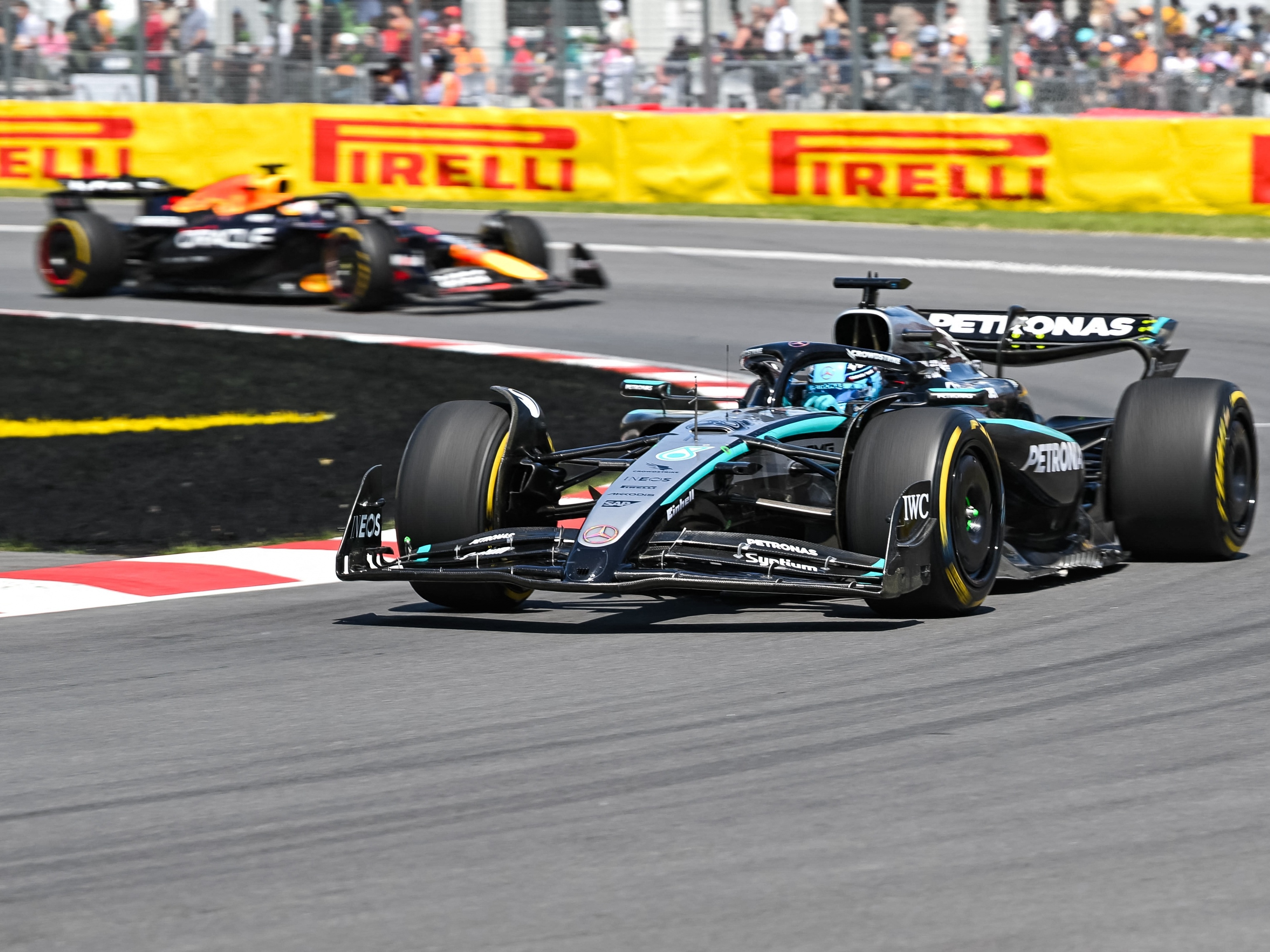 George Russell durante o GP do Canadá de Fórmula 1 (Foto: David Kirouac/IMAGN IMAGES via Reuters Connect)