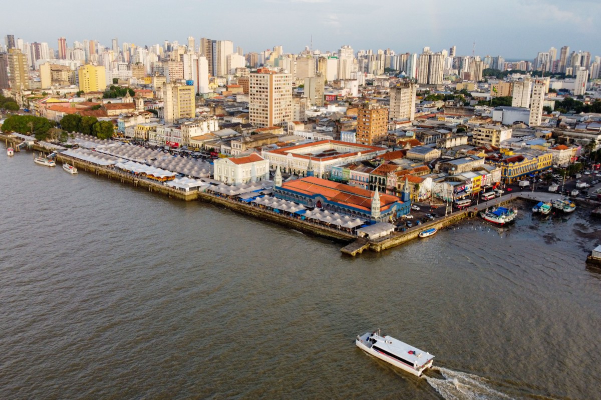 Setor hoteleiro rejeita pressões do governo sobre tarifas na COP30 em Belém Cidade de Belém, sede da COP 30 (Foto: Divulgação)