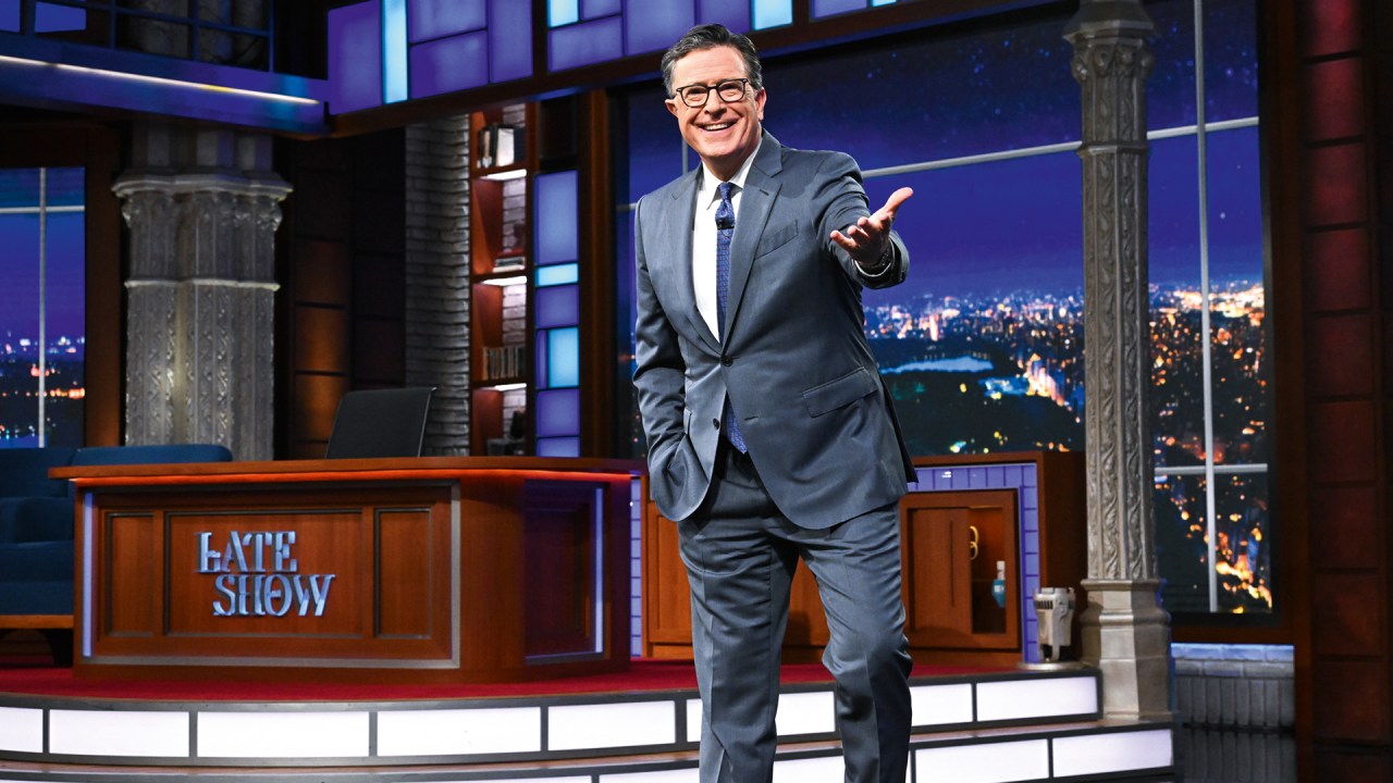 Fim do ‘The Late Show’ gera polêmica política nos Estados Unidos Stephen Colbert (Foto: Scott Kowalchyk/CBS/Getty Images)