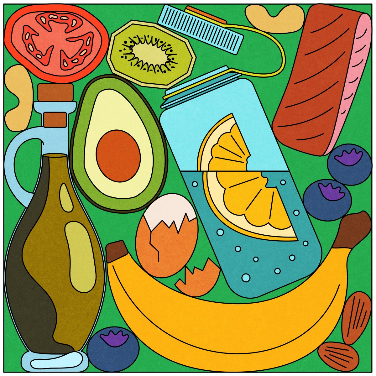 Especialistas em nutrição dão dicas de como se alimentar bem tendo uma rotina corrida (Foto: Seb Agresti/The New York Times)
