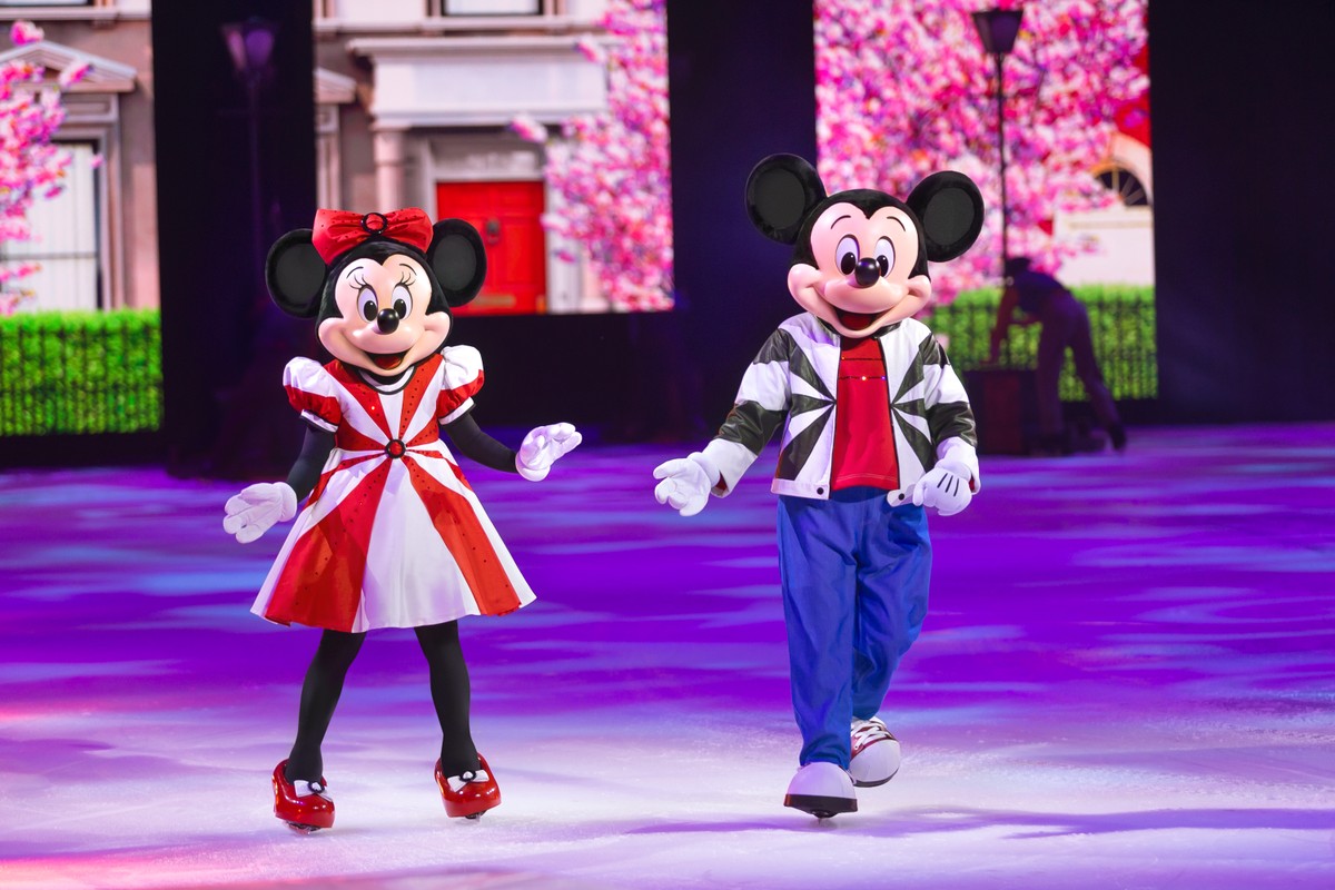 O show de patinação no gelo Disney On Ice volta ao Brasil em 2025 (Foto: Divulgação)