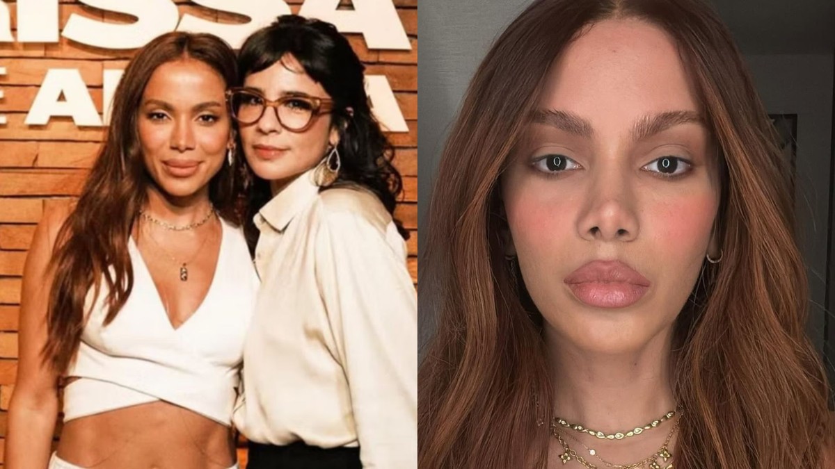 Maria Ribeiro elogia Anitta após novos procedimentos estéticos e a chama de linda Atriz de 49 anos publica texto em defesa da liberdade da artista de modificar o próprio corpo sem precisar se justificar. (Foto: Reprodução/Instagram)
