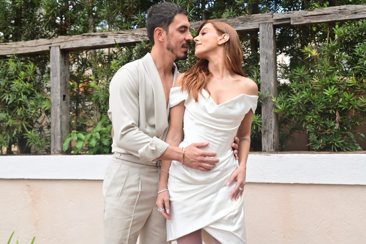 Gio Lancellotti e Gabriel David celebram festa de boas-vindas para o casamento Giovanna Lancellotti e Gabriel David recebem convidados de casamento em vinícola para 'welcome party' (Foto: Leo Franco/AgNews)