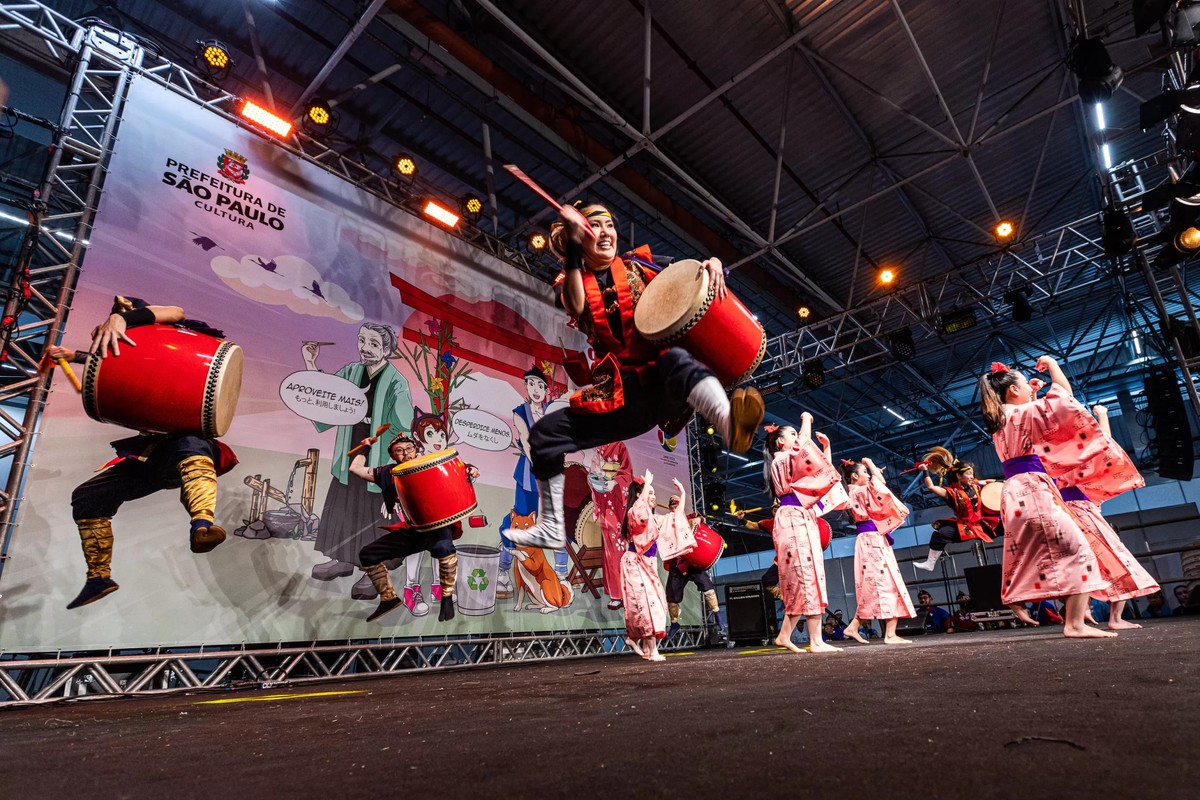 São Paulo celebra cultura e gastronomia no Festival do Japão 26ª edição do Festival do Japão acontece a partir desta sexta (11), no São Paulo Expo, na Zona Sul da cidade (Foto: Divulgação)