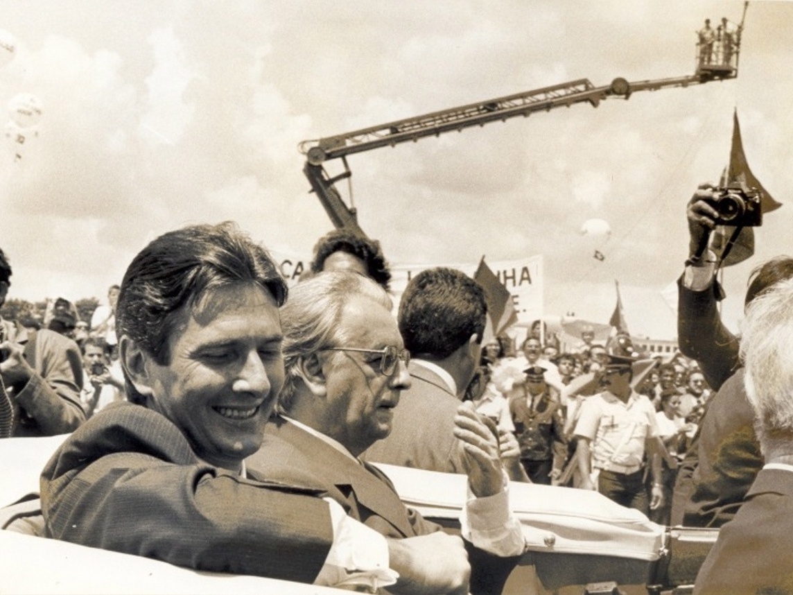 Congresso não derruba decreto presidencial pela primeira vez desde 1992 Presidente Fernando Collor acompanhado do vice-presidente Itamar Franco, em 1990 (Foto: José Cruz / Agência Brasil)
