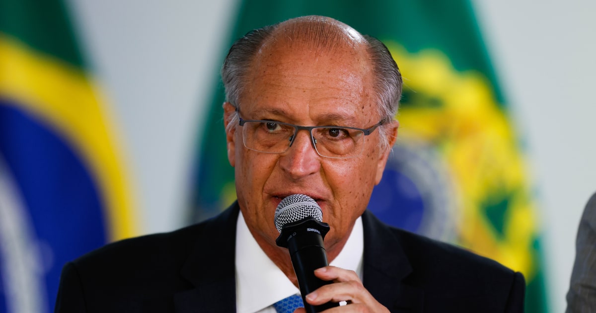 O vice-presidente da República Geraldo Alckmin criticou declarações do presidente dos EUA (Foto: Wilton Junior / Estadão)